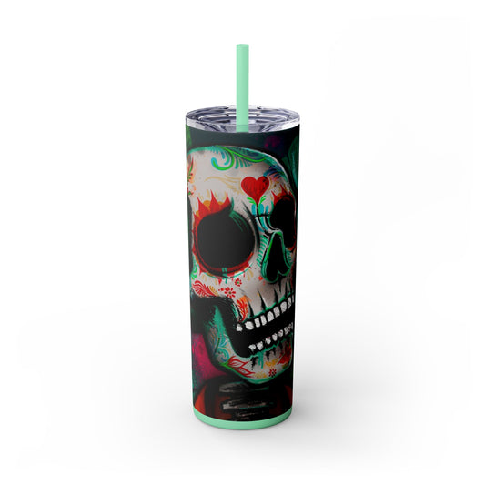 Skinny Tumbler with Straw, 20oz