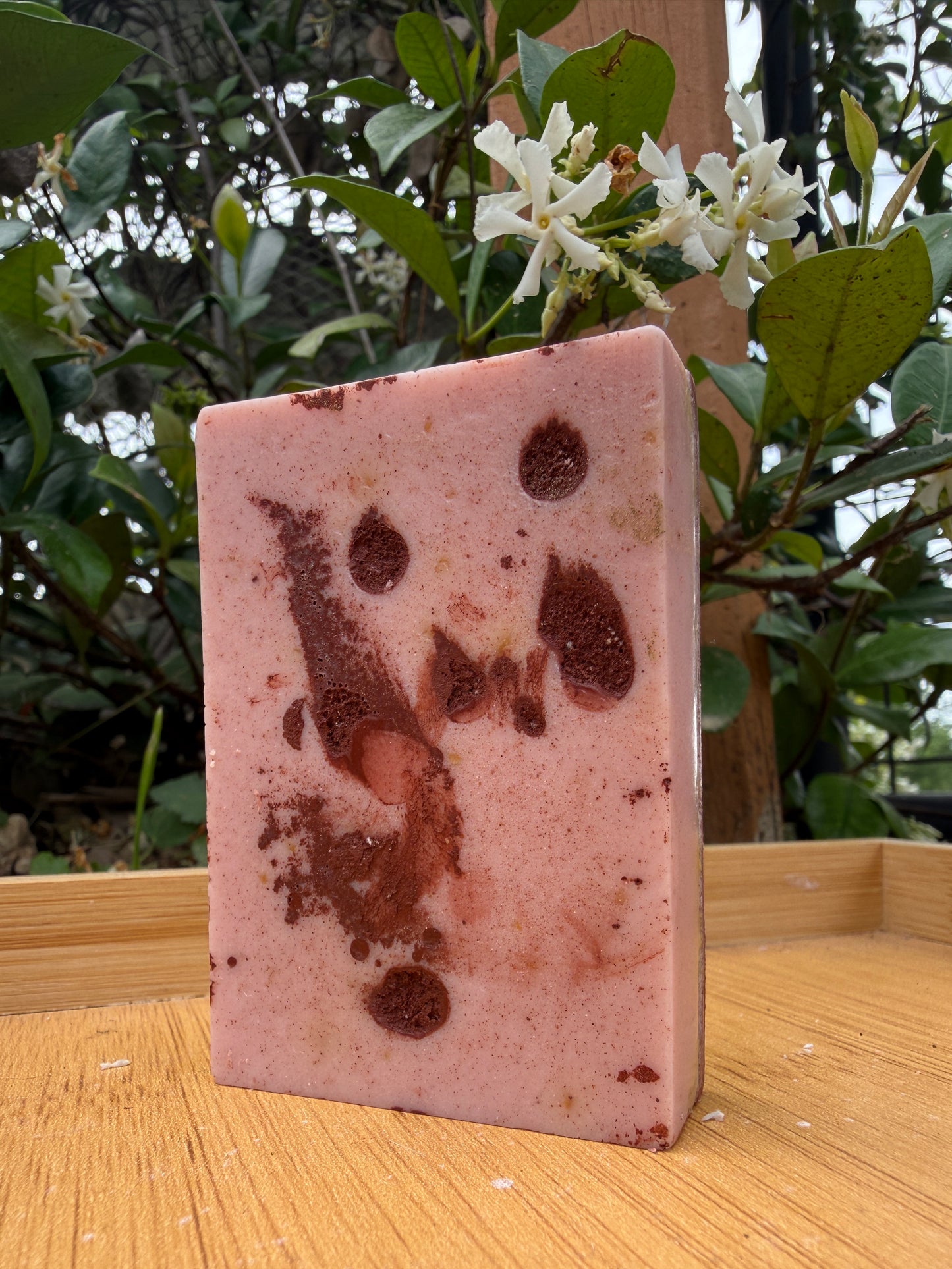 Moroccan Red Clay Raspberry & Lemon Zest Bar