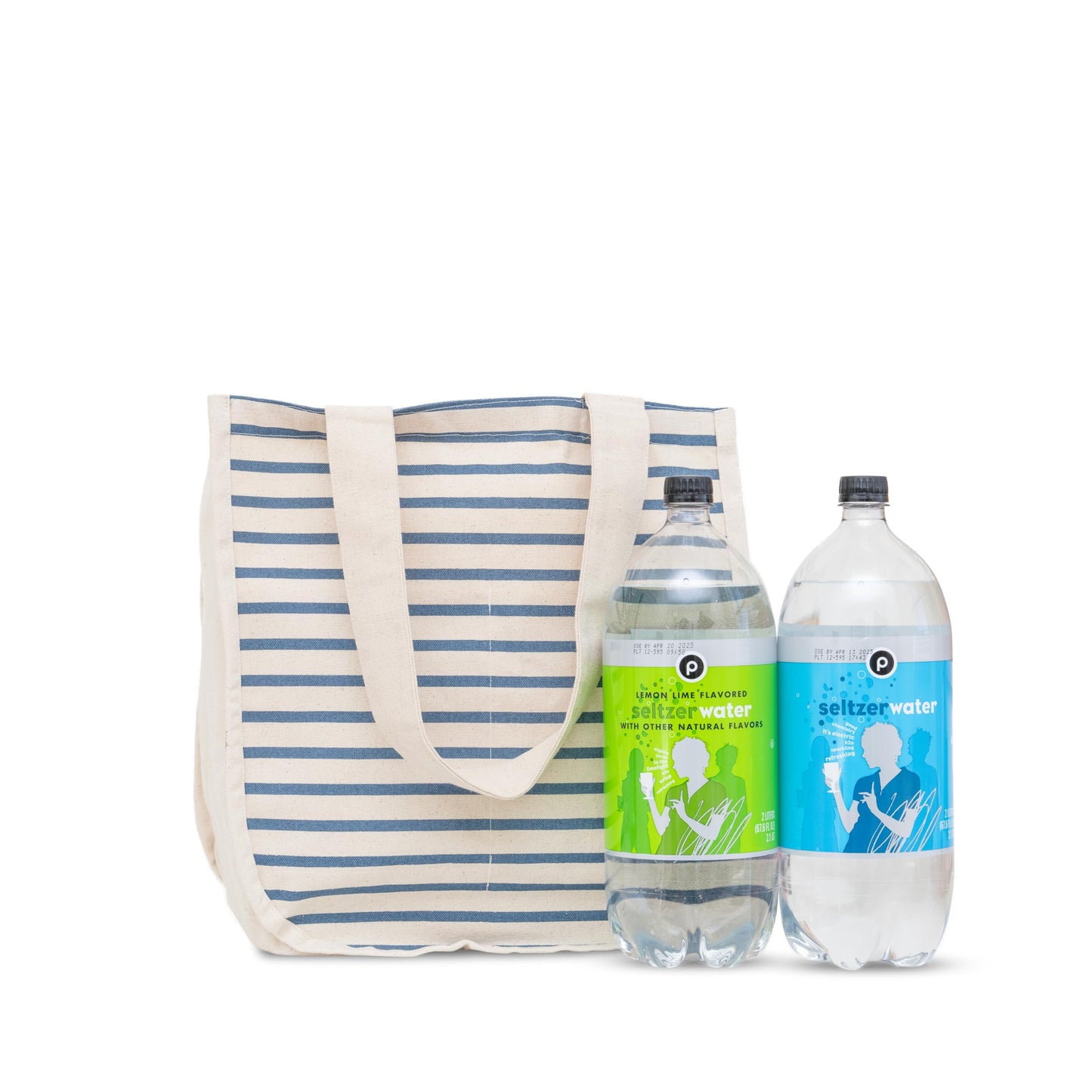 Best Canvas Grocery Shopping Bags - Cloth Grocery Tote Bags - Reusable Cotton Grocery Tote Bags with Bottle Sleeves
